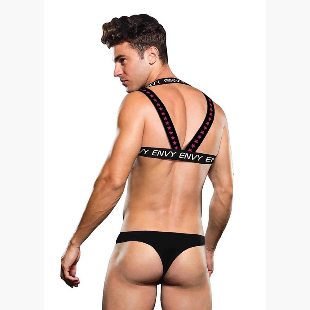 ENVY LOGO HARNESS – BLACK/WHITE