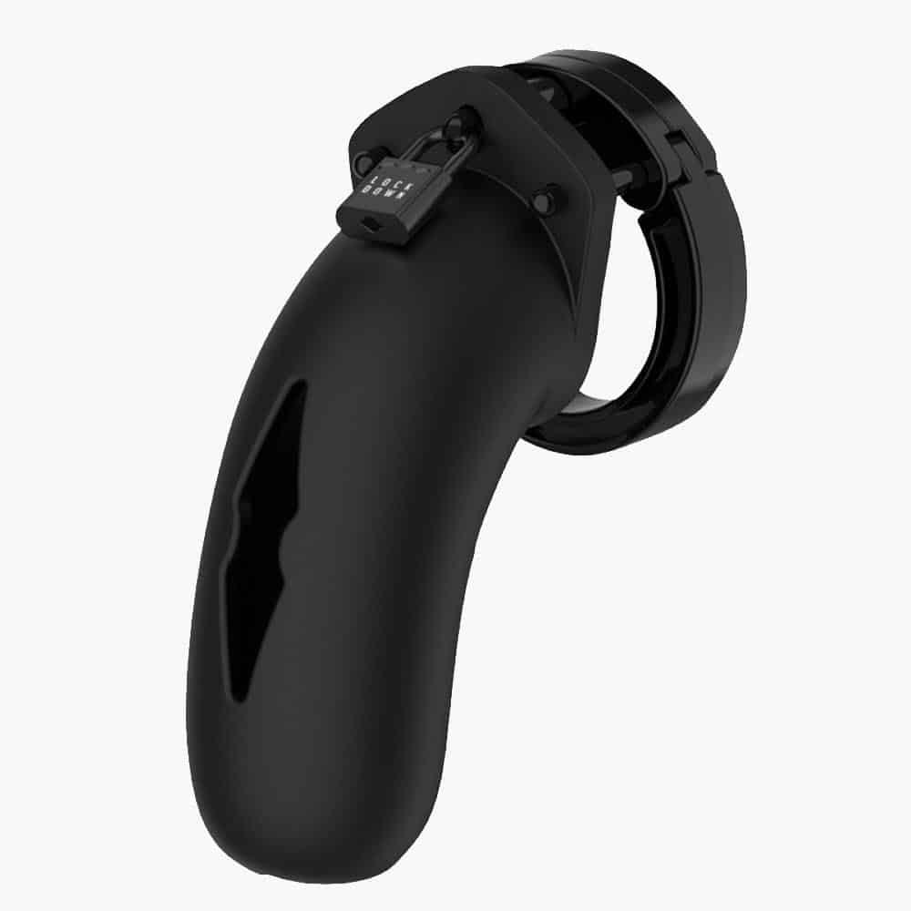 Lockdown Black Chastity Cage Lockdown Black Chastity Cage