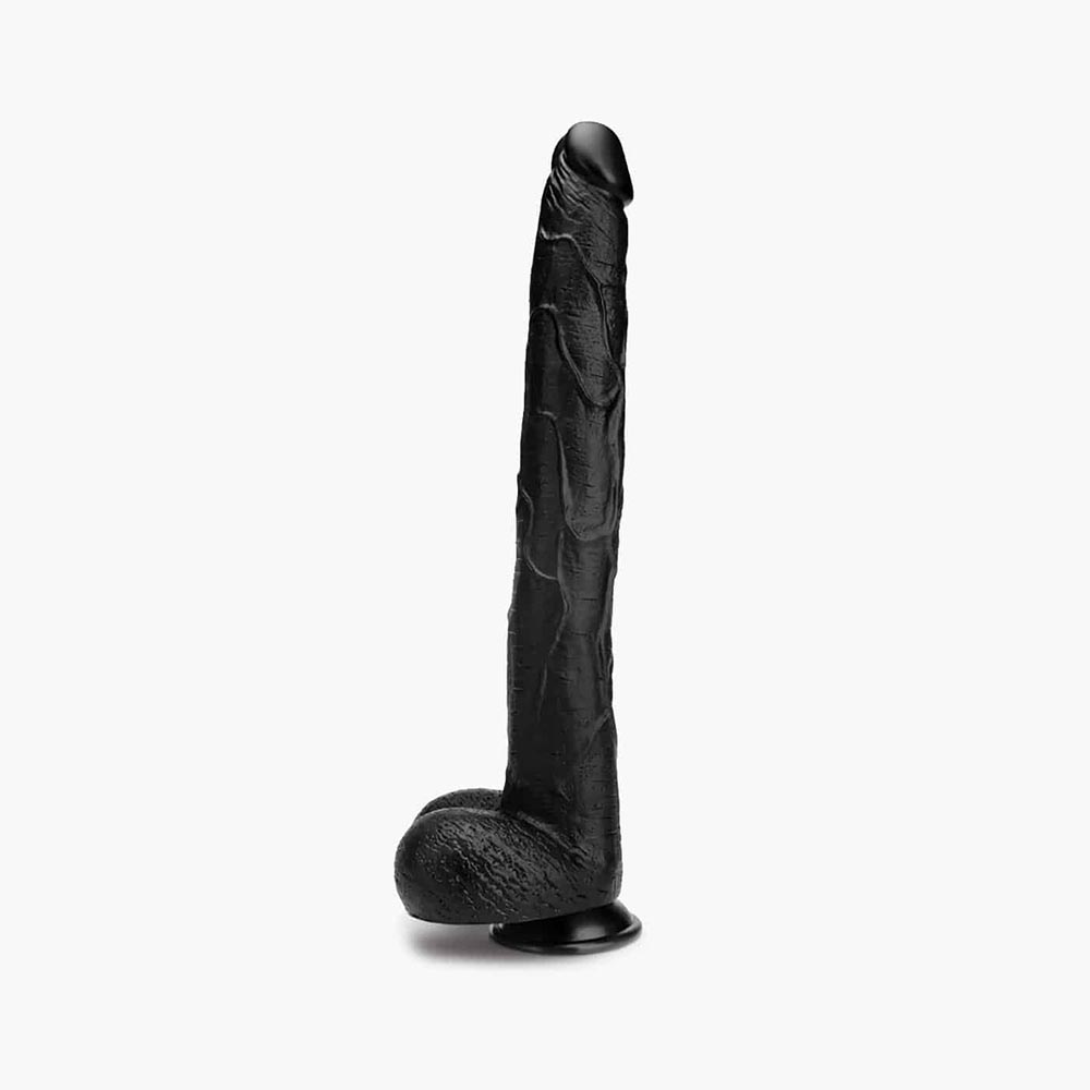 The Destroyer Dildo Black 15in