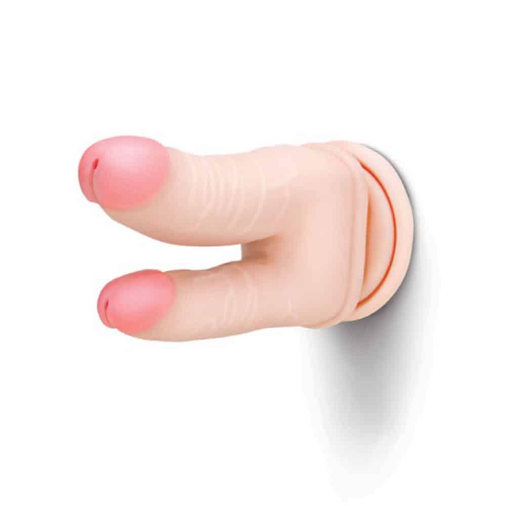 Ultra Cock Double Penetrator Dildo 6in Ultra Cock Double Penetrator Dildo 6in