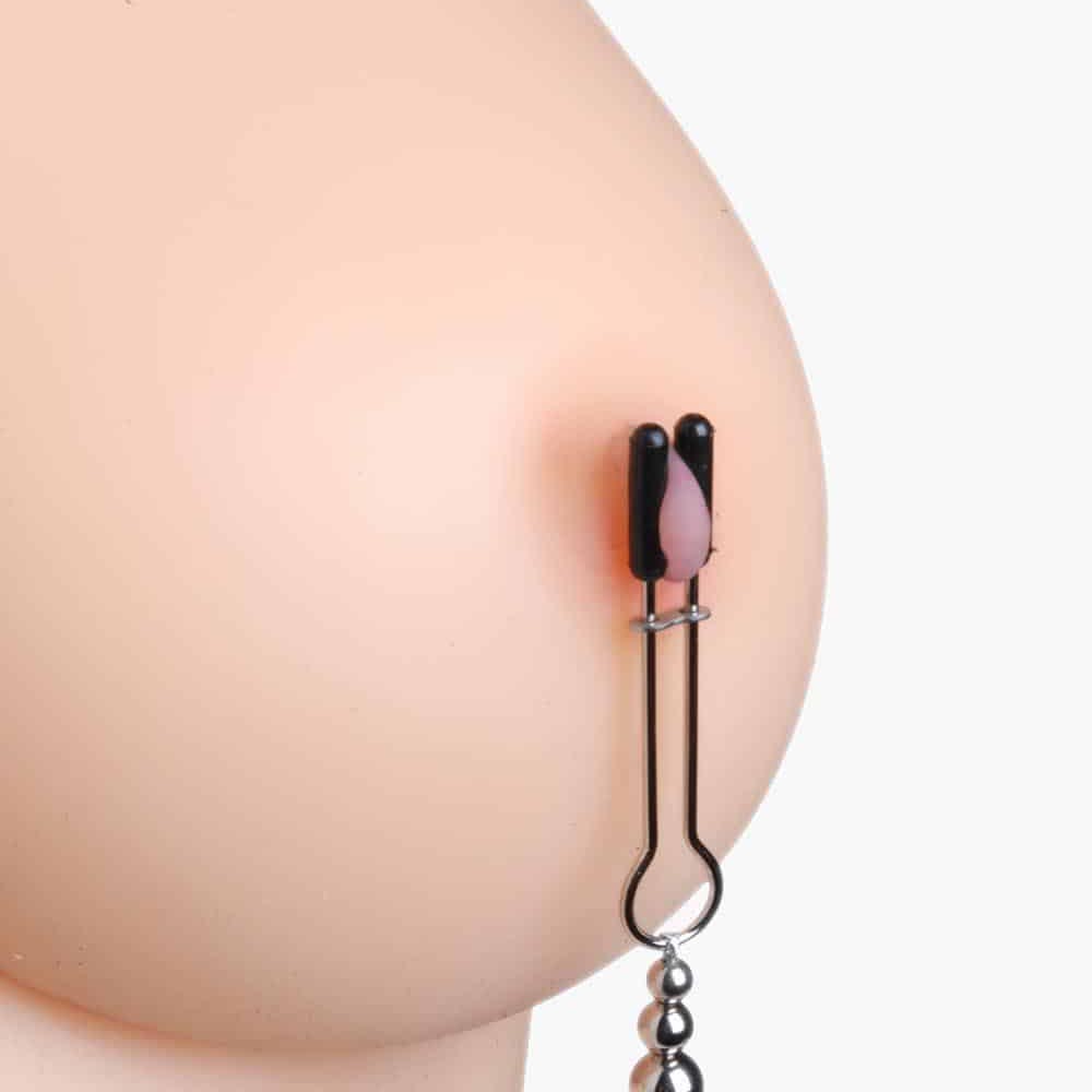 Adorn Triple Bead Nipple Clamp Set Adorn Triple Bead Nipple Clamp Set