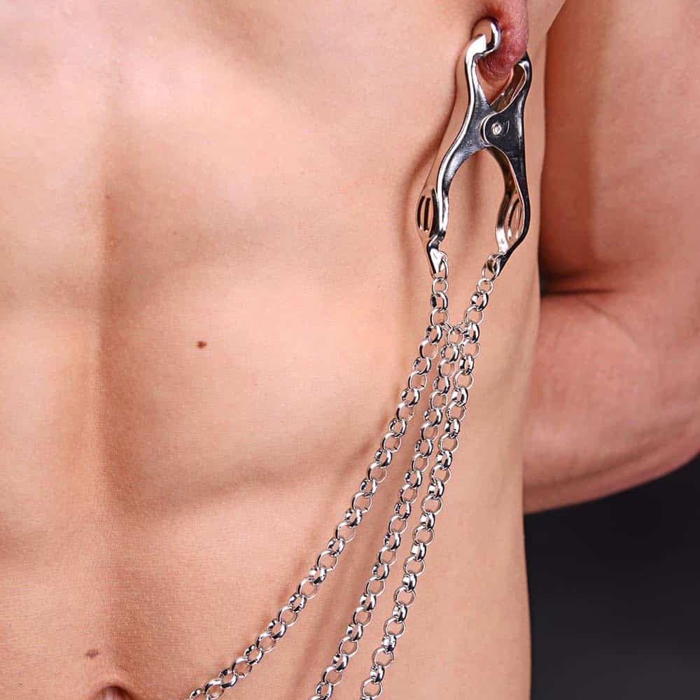 Affix Triple Chain Nipple Clamps