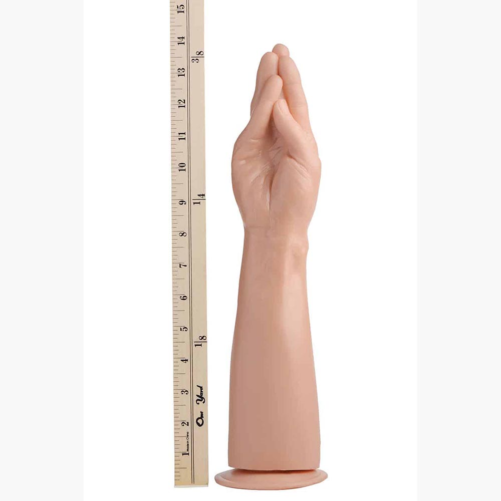 The Fister Hand and Forearm Dildo Light (15”) The Fister Hand and Forearm Dildo Light (15”)