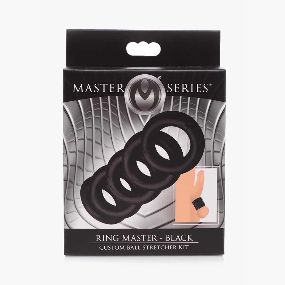 Ring Master Custom Ball Stretcher Kit Black Ring Master Custom Ball Stretcher Kit Black