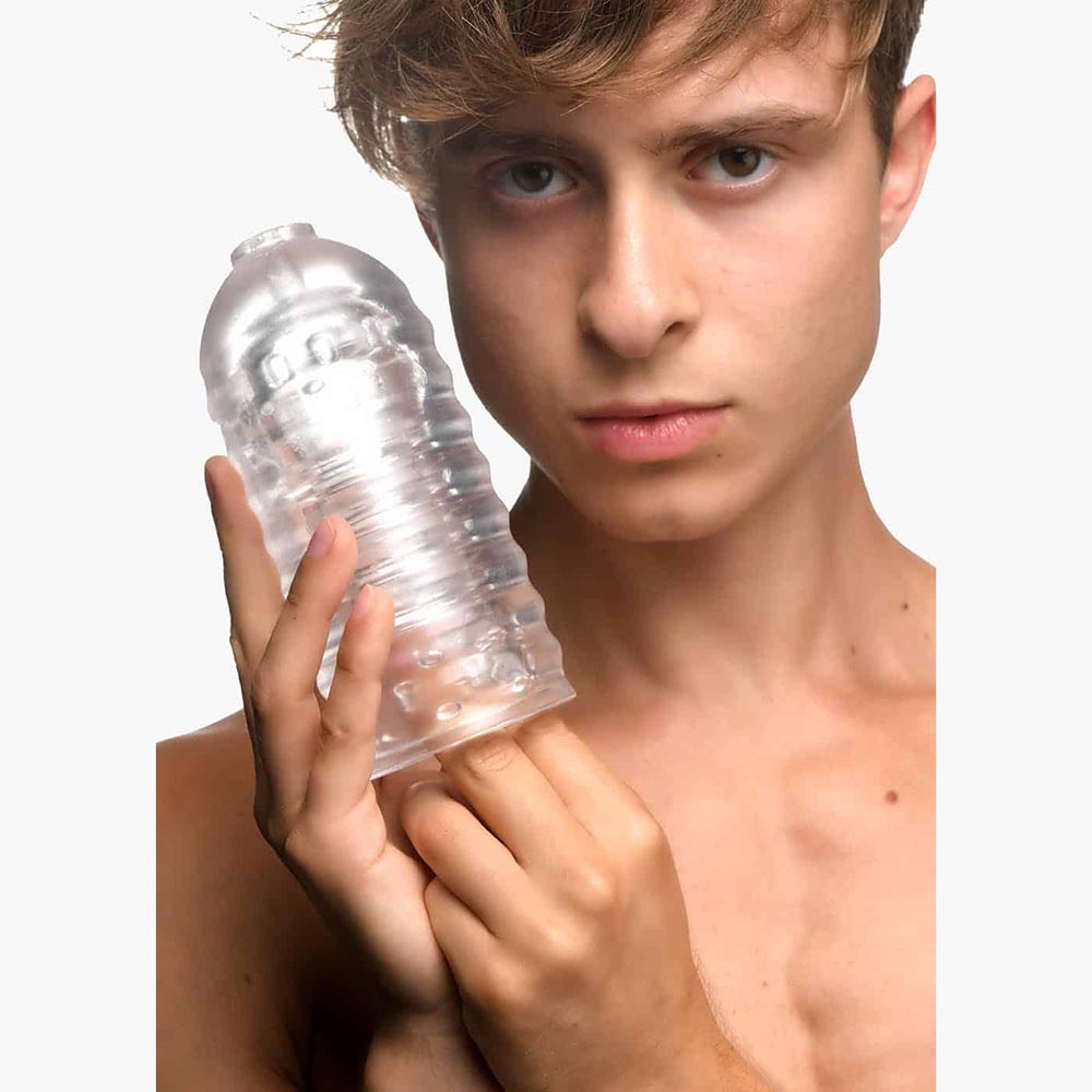 Milker TPE Masturbator Clear