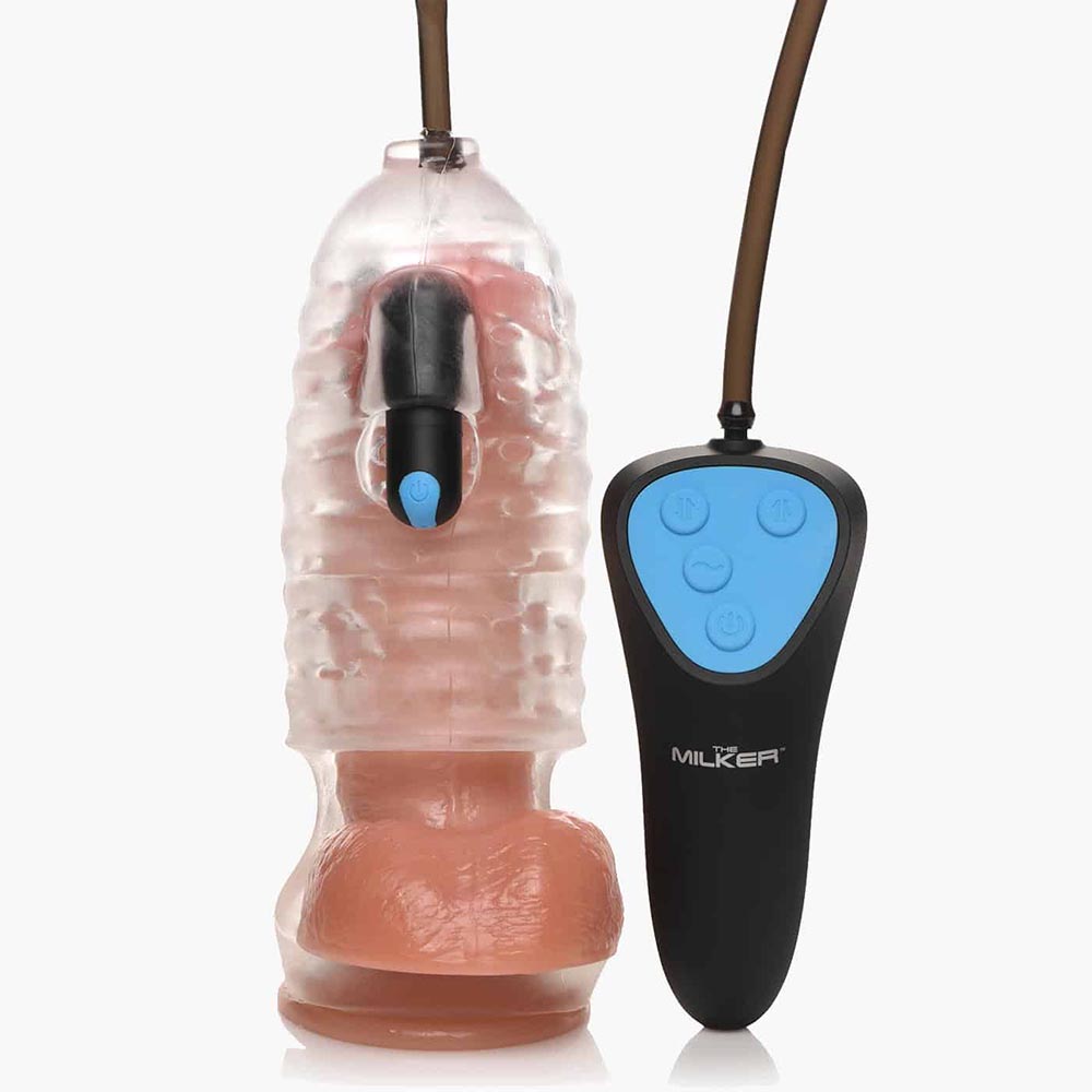 Lovebotz Mini Handheld Milker Suction Masturbator Clear Lovebotz Mini Handheld Milker Suction Masturbator Clear