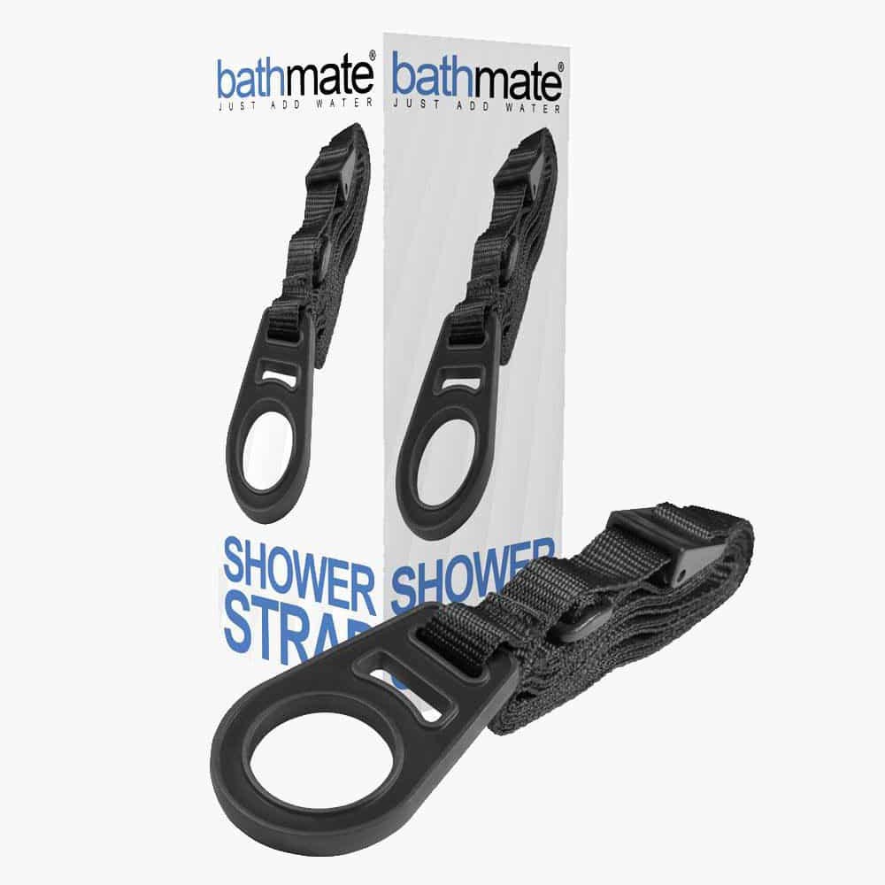 Shower Strap Bathmate Black