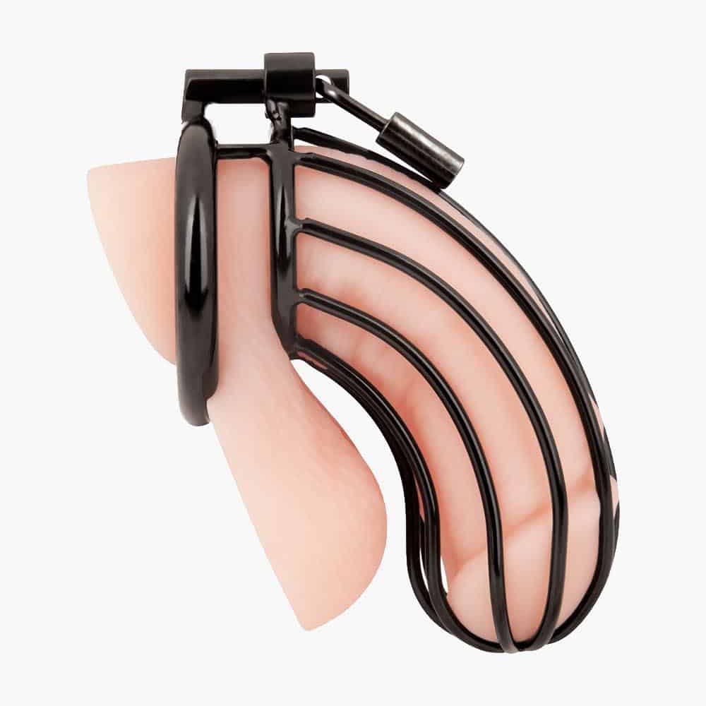 PRISONER COCK CAGE – BLACK