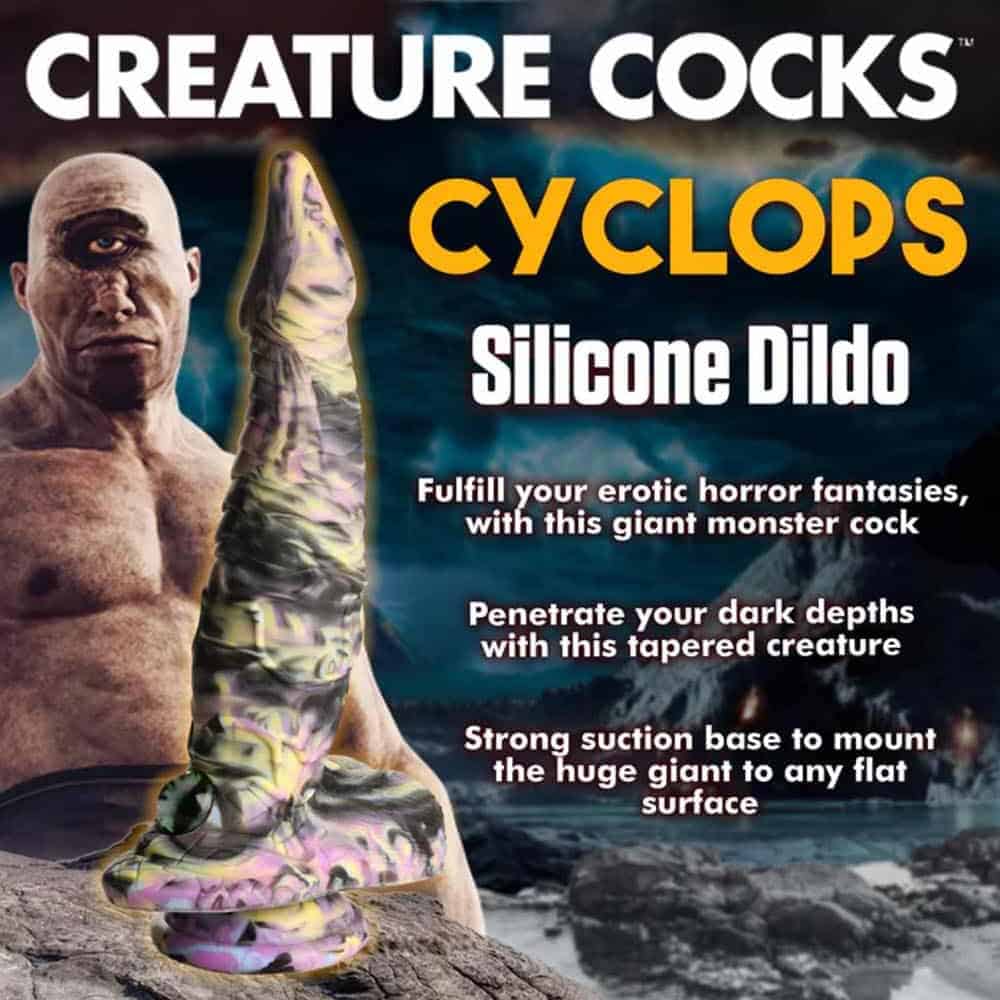 Creature Cocks Cyclops Monster Silicone Dildo Creature Cocks Cyclops Monster Silicone Dildo