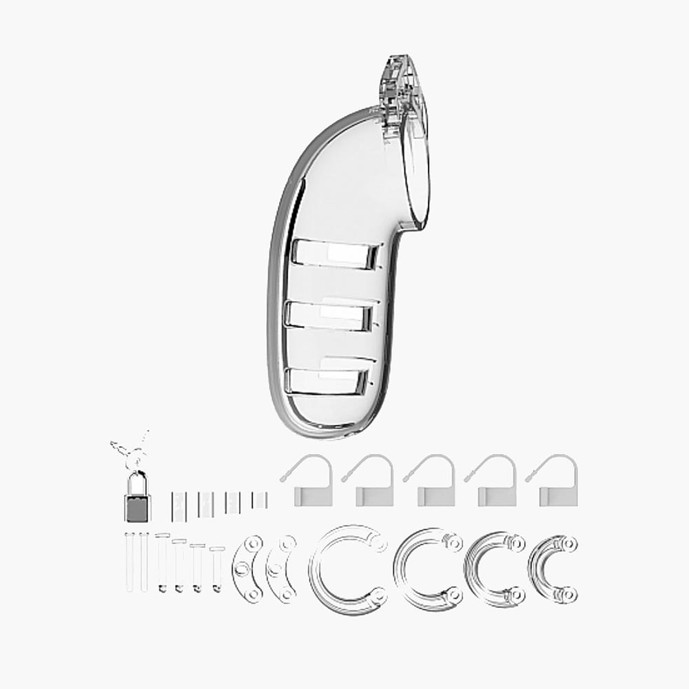 Men’s Chastity 5.5in – Cock Cage Transparent Men’s Chastity 5.5in – Cock Cage Transparent