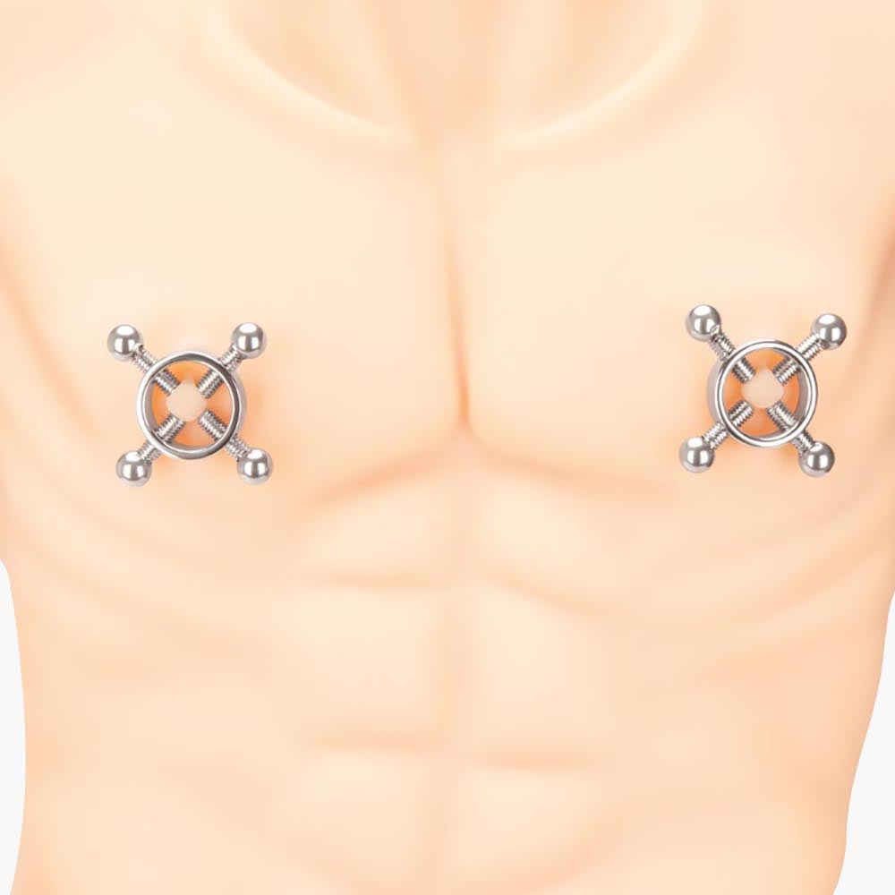 Prowler RED 4 Way Screw Nipple Clamp