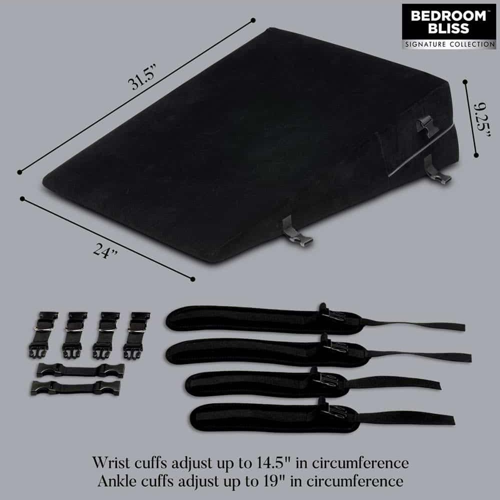 XL Bondage Sex Cushion Black XL Bondage Sex Cushion Black