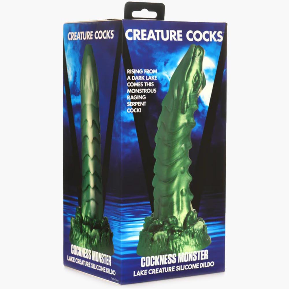 Cockness Monster Lake Creature Silicone Dildo Cockness Monster Lake Creature Silicone Dildo