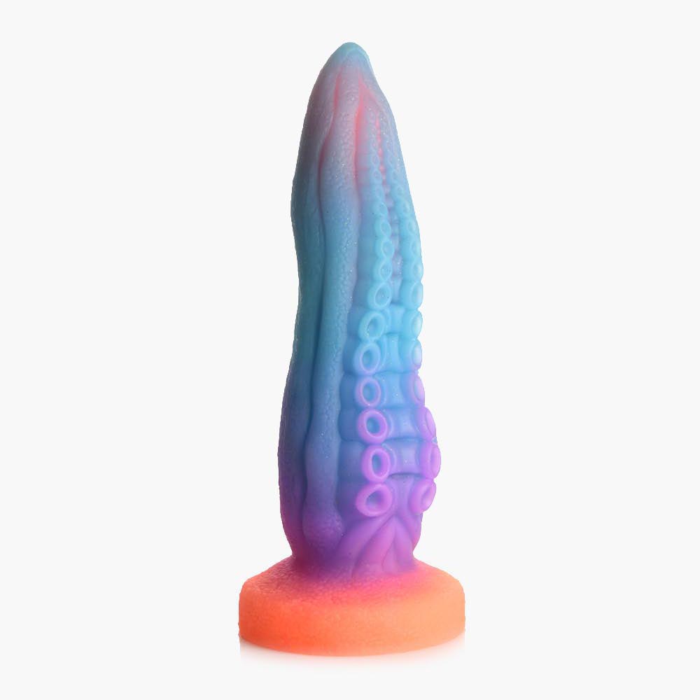 Tenta Cock Glow In The Dark Silicone Dildo Tenta Cock Glow In The Dark Silicone Dildo