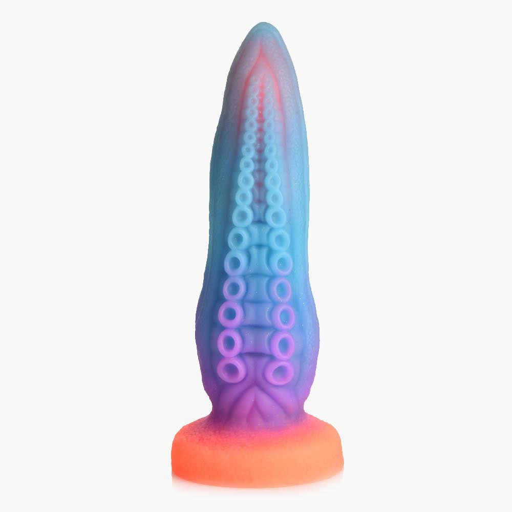 Tenta Cock Glow In The Dark Silicone Dildo Tenta Cock Glow In The Dark Silicone Dildo