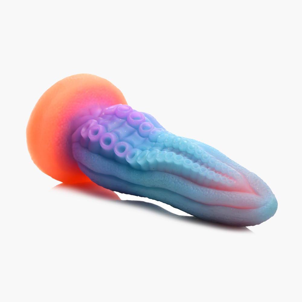 Tenta Cock Glow In The Dark Silicone Dildo Tenta Cock Glow In The Dark Silicone Dildo
