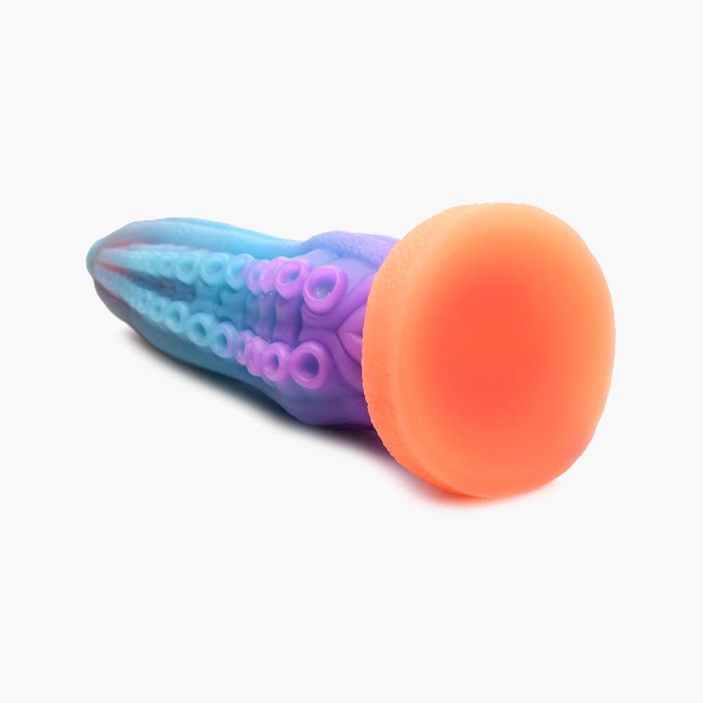 Tenta Cock Glow In The Dark Silicone Dildo Tenta Cock Glow In The Dark Silicone Dildo