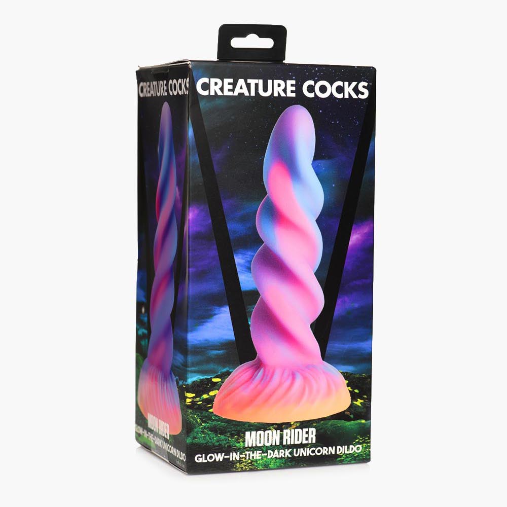 Moon Rider Glow In The Dark Unicorn Dildo Moon Rider Glow In The Dark Unicorn Dildo