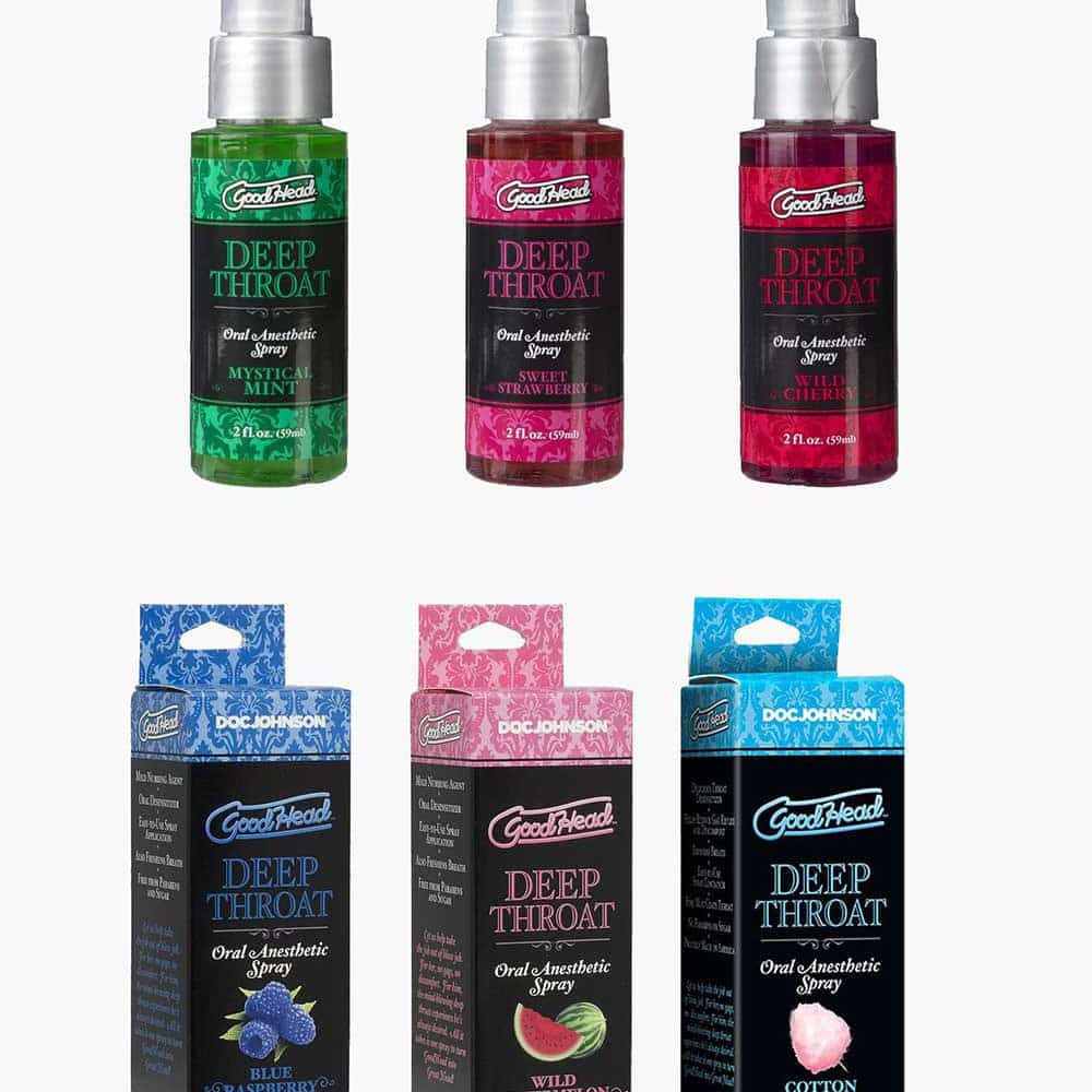 Deep Throat Spray Flavoured