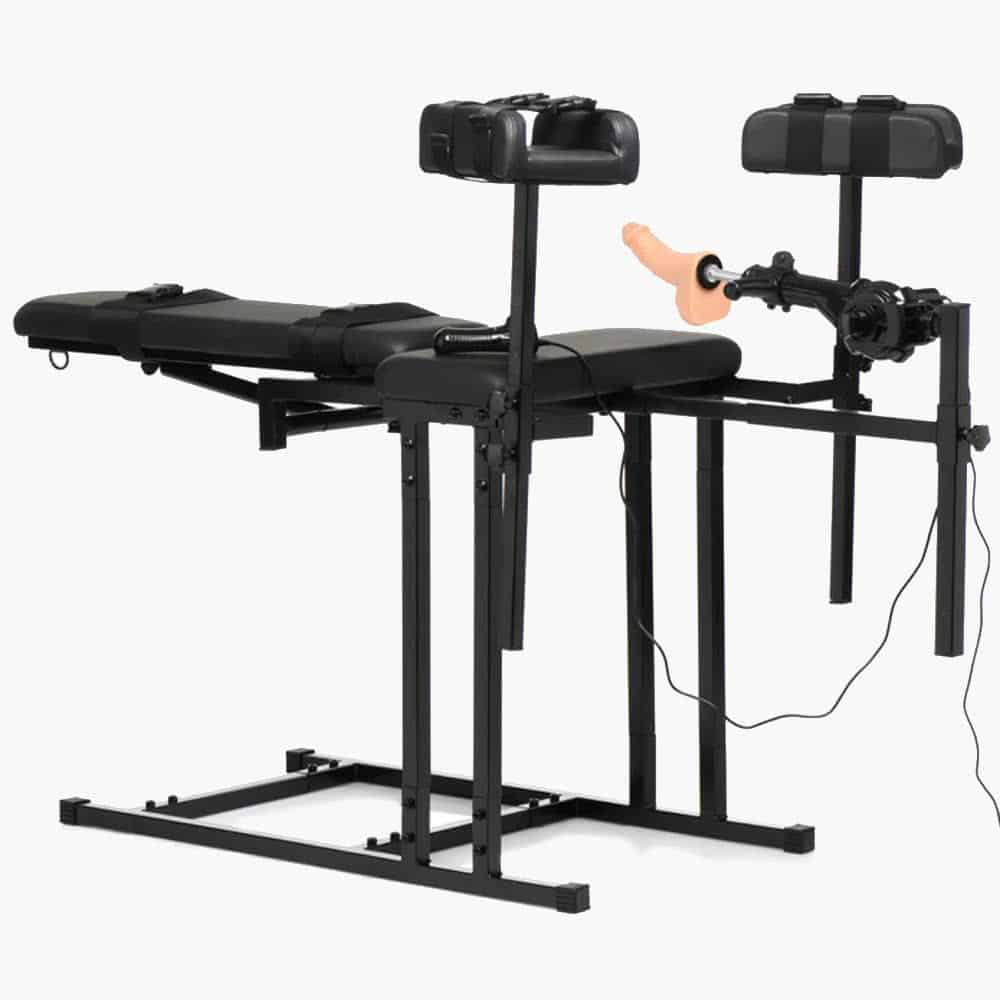 Ultimate Obedience Chair with Sex Machine