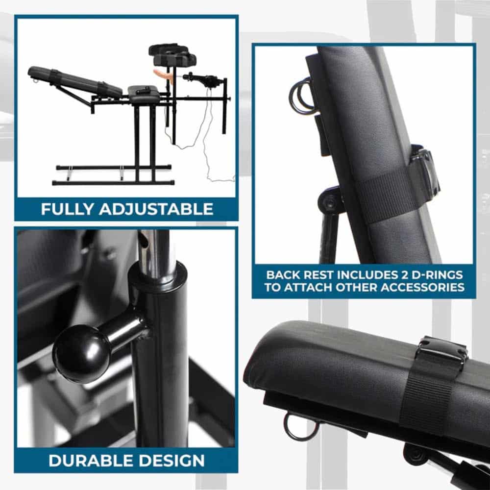 Ultimate Obedience Chair with Sex Machine Ultimate Obedience Chair with Sex Machine