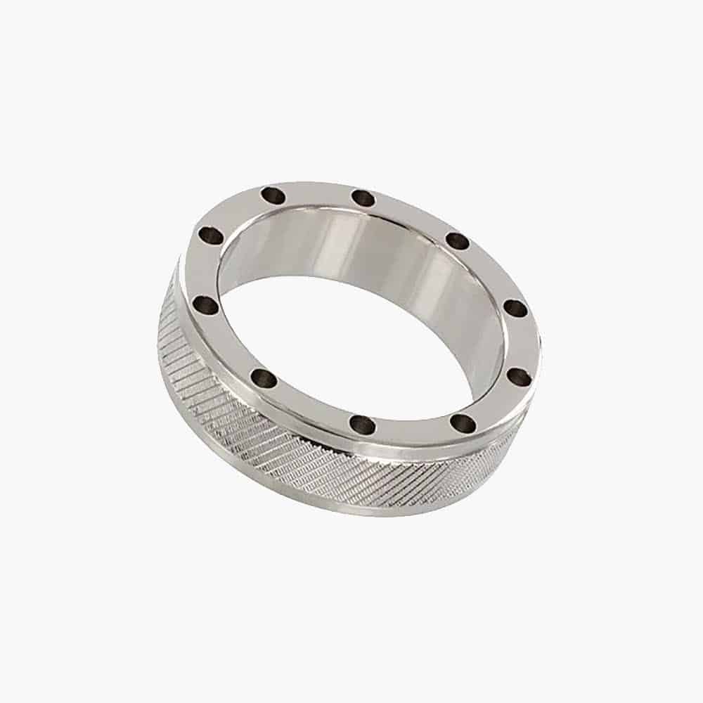 Steel Cool and Knurl Cock Ring Steel Cool and Knurl Cock Ring