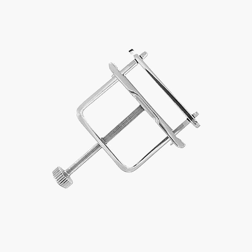 Steel Press Style Nipple Clamp Silver Steel Press Style Nipple Clamp Silver