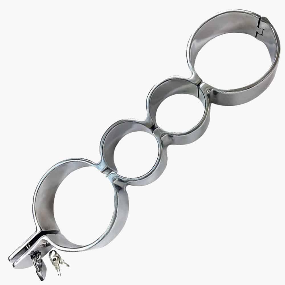 Stainless Steel Heavy Metal Wrist and Ankle Binder