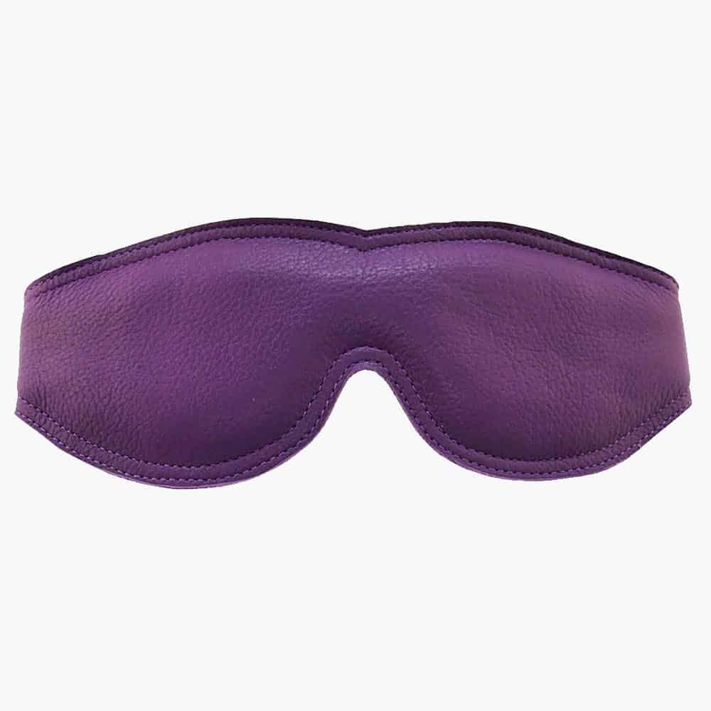 Large Leather Padded Blindfold Large Leather Padded Blindfold