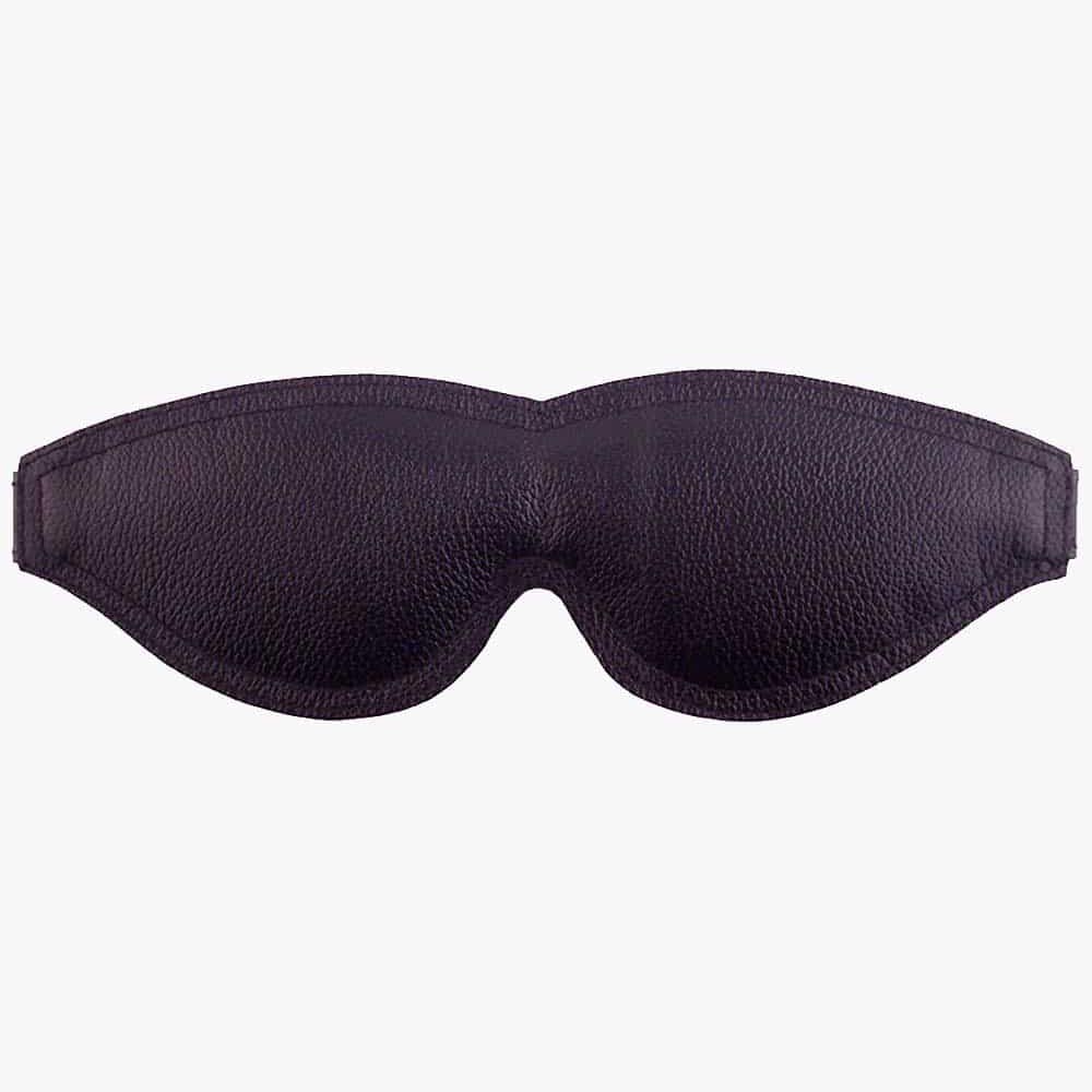 Large Leather Padded Blindfold Large Leather Padded Blindfold