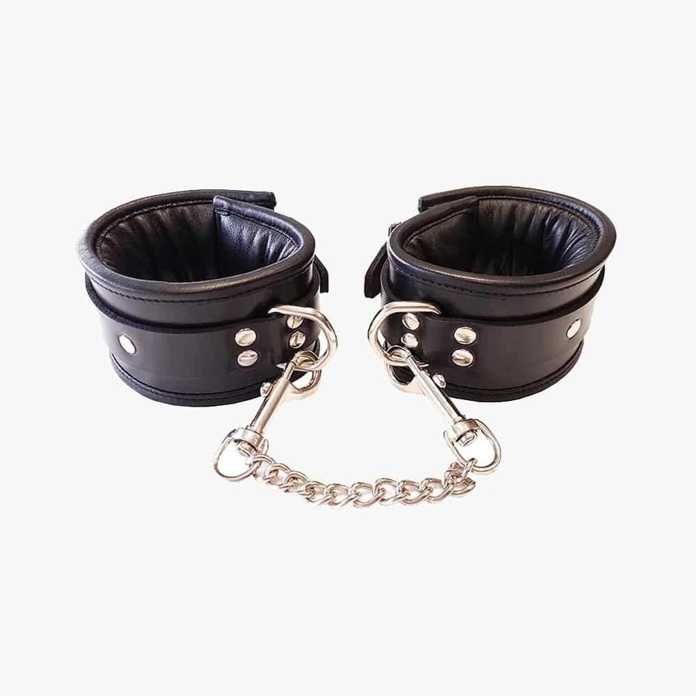Wrist Cuffs Padded Black