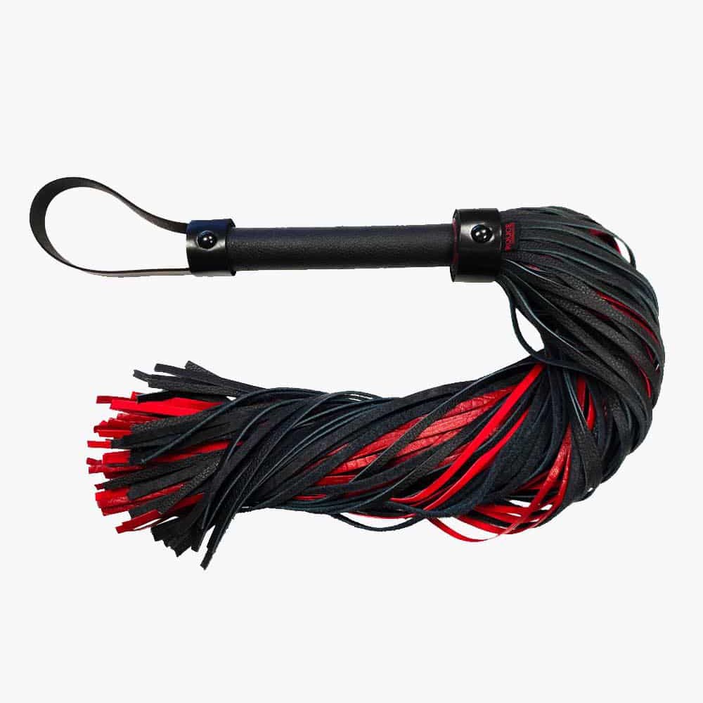 Leather Croc Print Flogger Leather Croc Print Flogger
