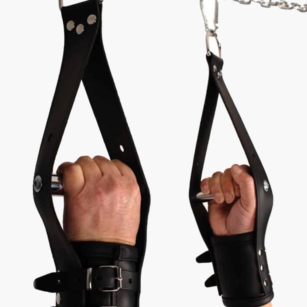 Deluxe Leather Suspension Handcuffs