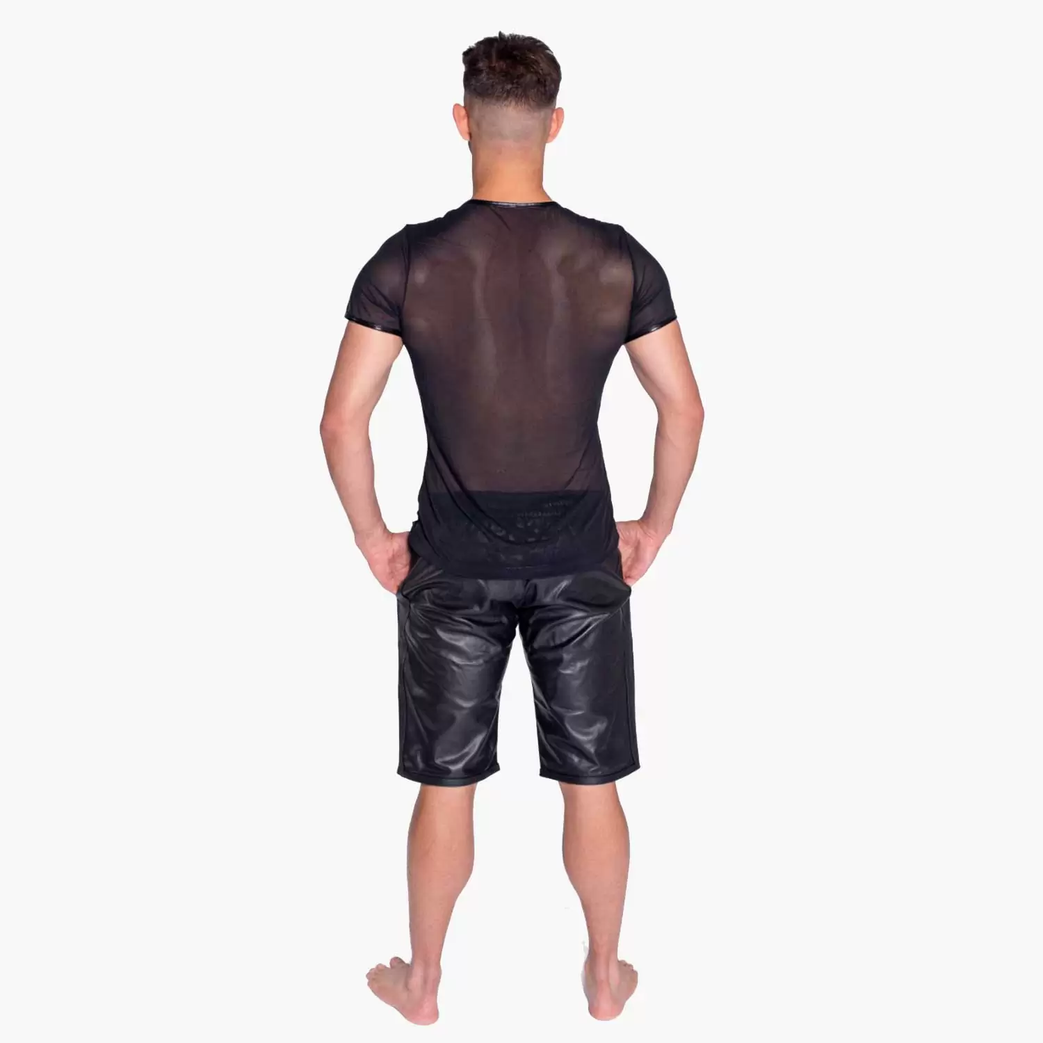 Mesh T-Shirt Black Mesh T-Shirt Black
