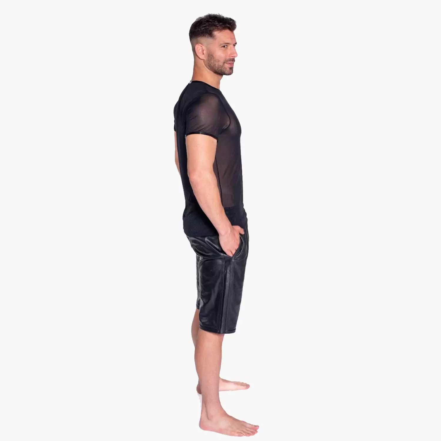 Mesh T-Shirt Black Mesh T-Shirt Black