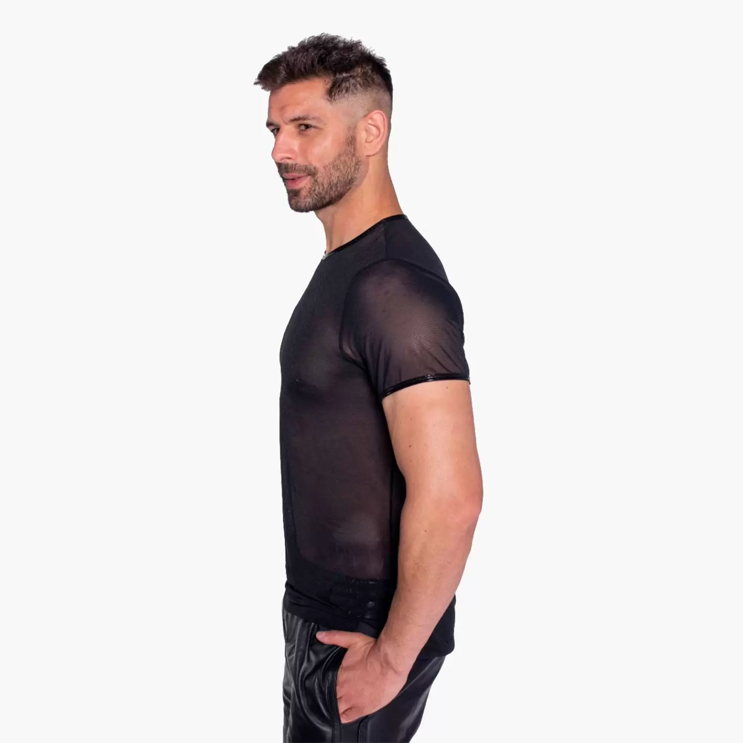 Mesh T-Shirt Black Mesh T-Shirt Black