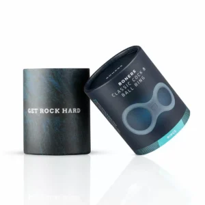 Silicone Cock Ring And Ball Stretcher Grey Silicone Cock Ring And Ball Stretcher Grey