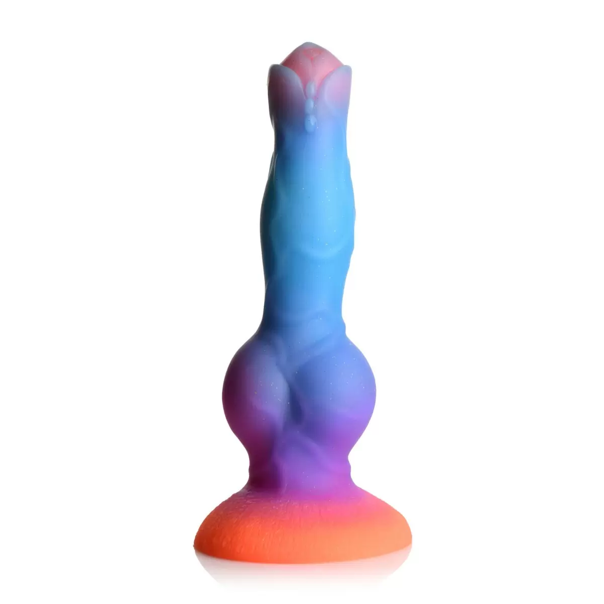 Glow-in-the-Dark Silicone Alien Dildo Glow-in-the-Dark Silicone Alien Dildo