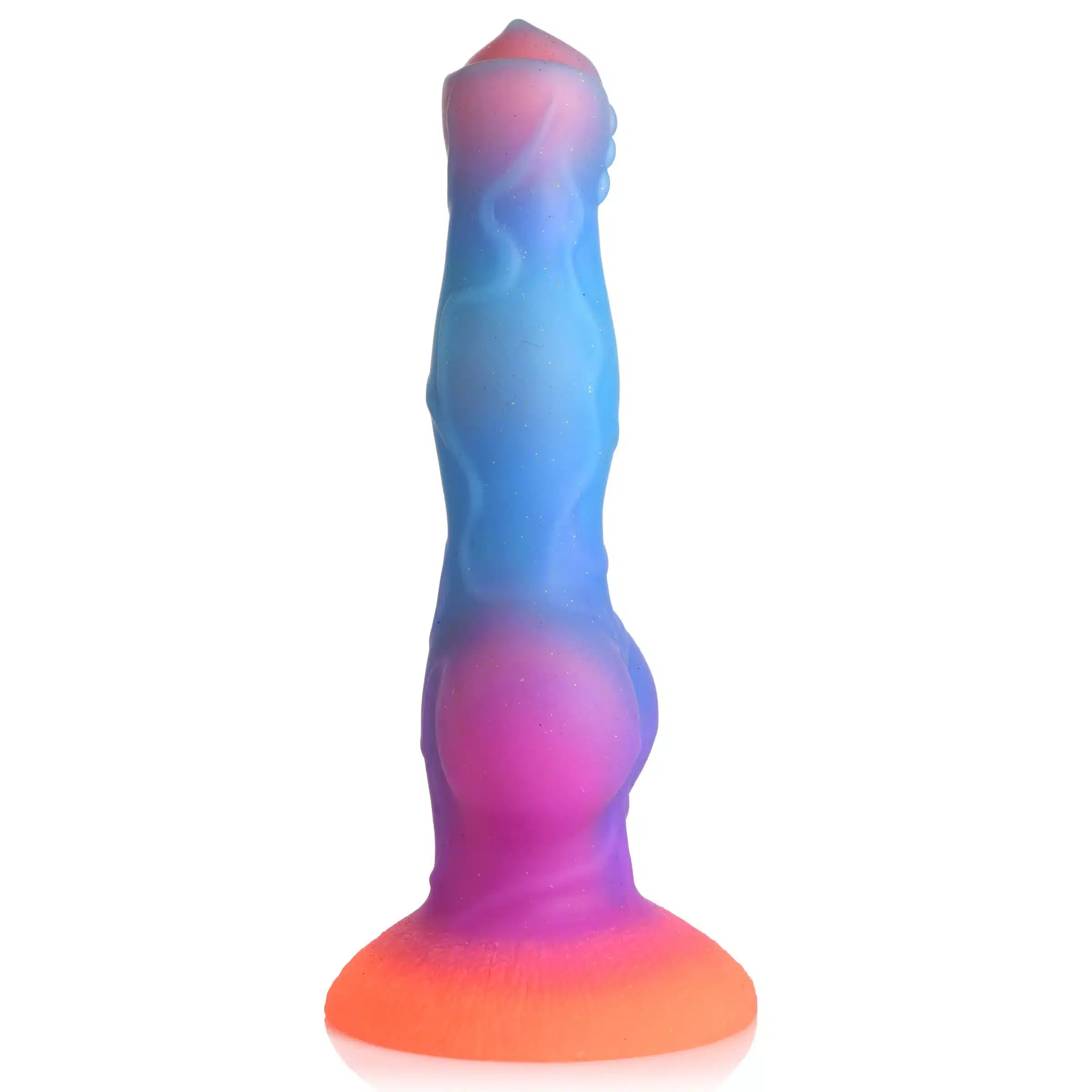 Glow-in-the-Dark Silicone Alien Dildo Glow-in-the-Dark Silicone Alien Dildo