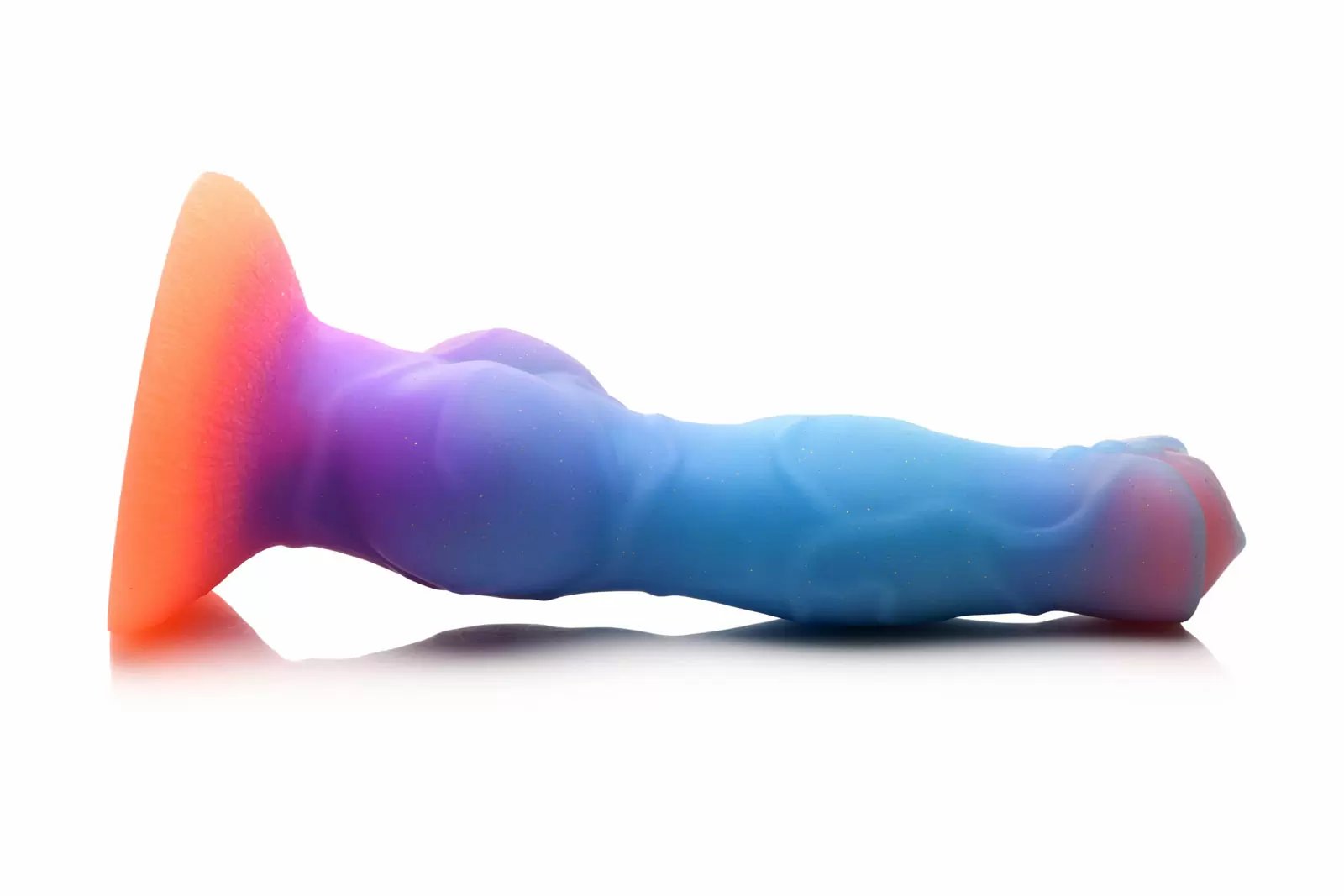Glow-in-the-Dark Silicone Alien Dildo Glow-in-the-Dark Silicone Alien Dildo