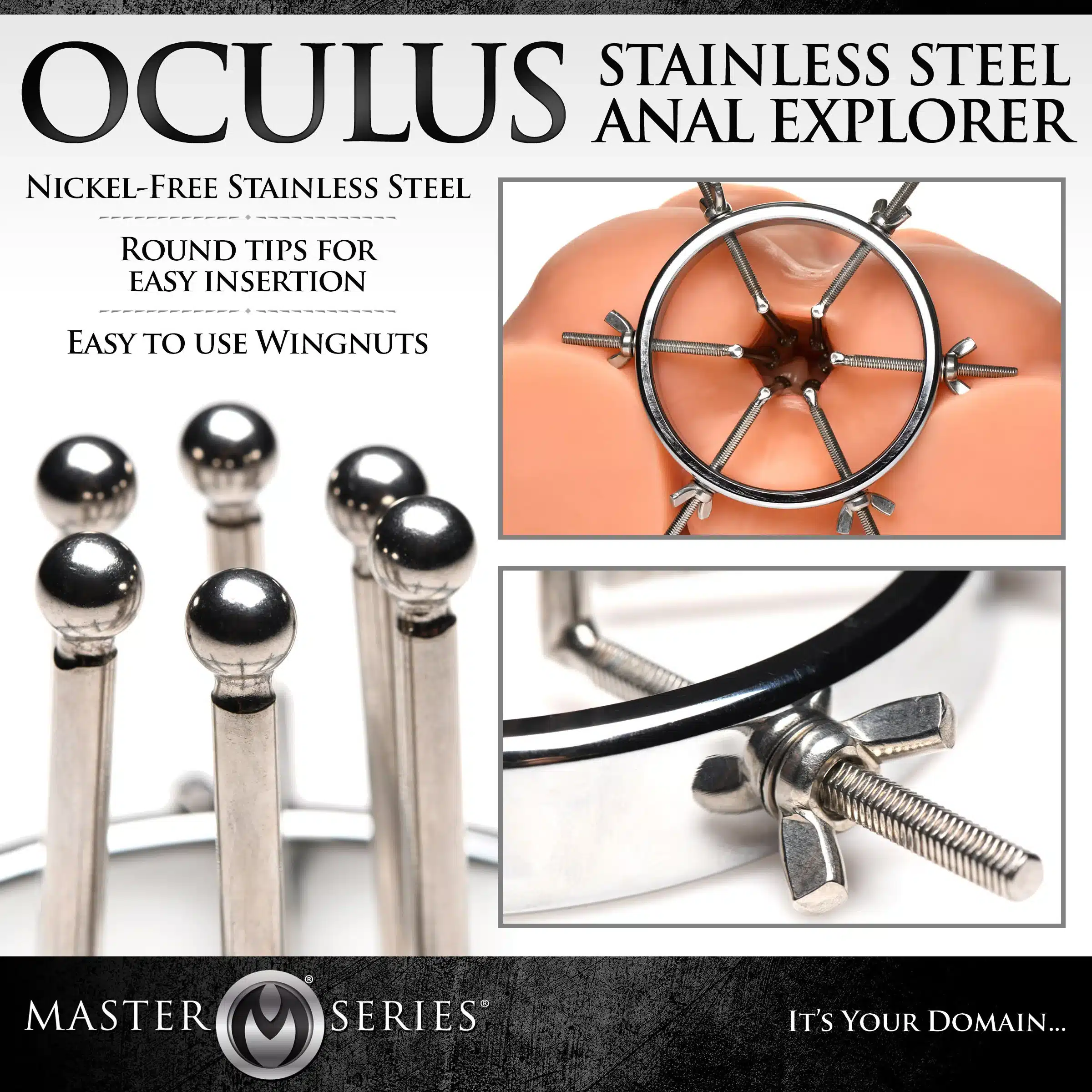 Oculus Stainless Steel Anal Explorer Oculus Stainless Steel Anal Explorer