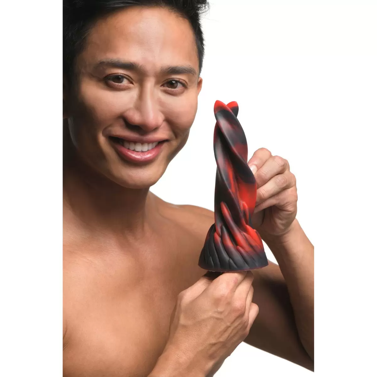 Twisted Tongues Silicone Dildo