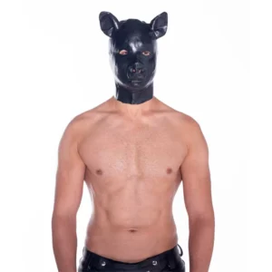 Prowler RED Latex Pig Hood