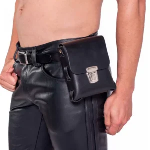 Leather Large Belt Pouch