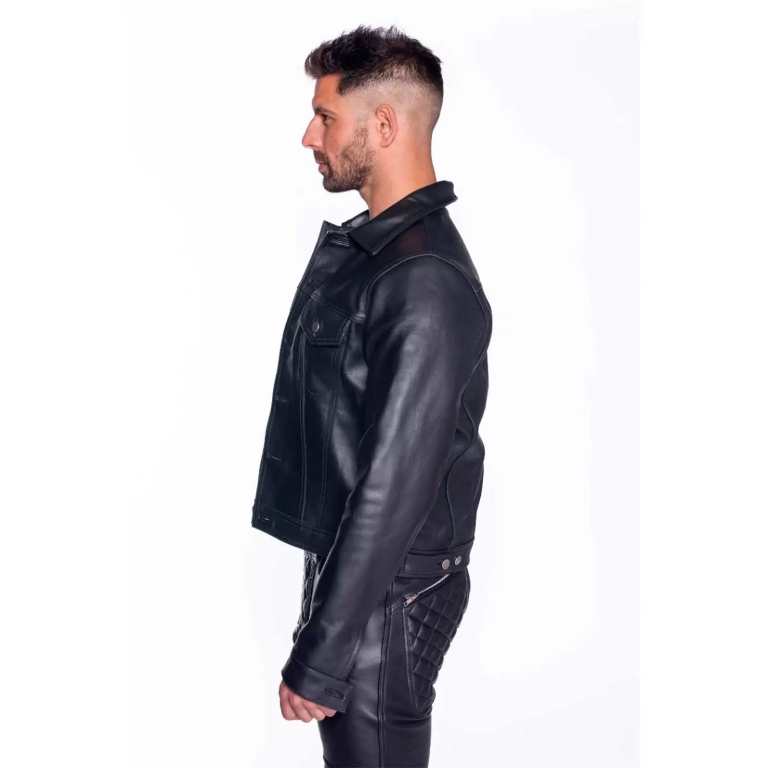 Leather Truker Jacket Leather Truker Jacket