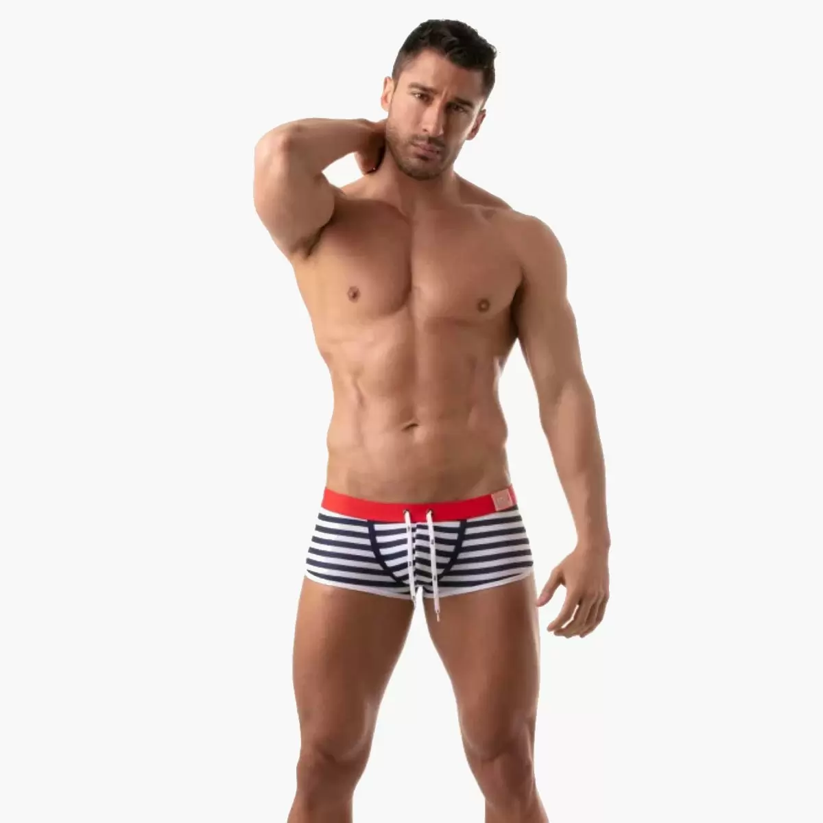 Iconic Swim Trunks – Navy Blue Sailor