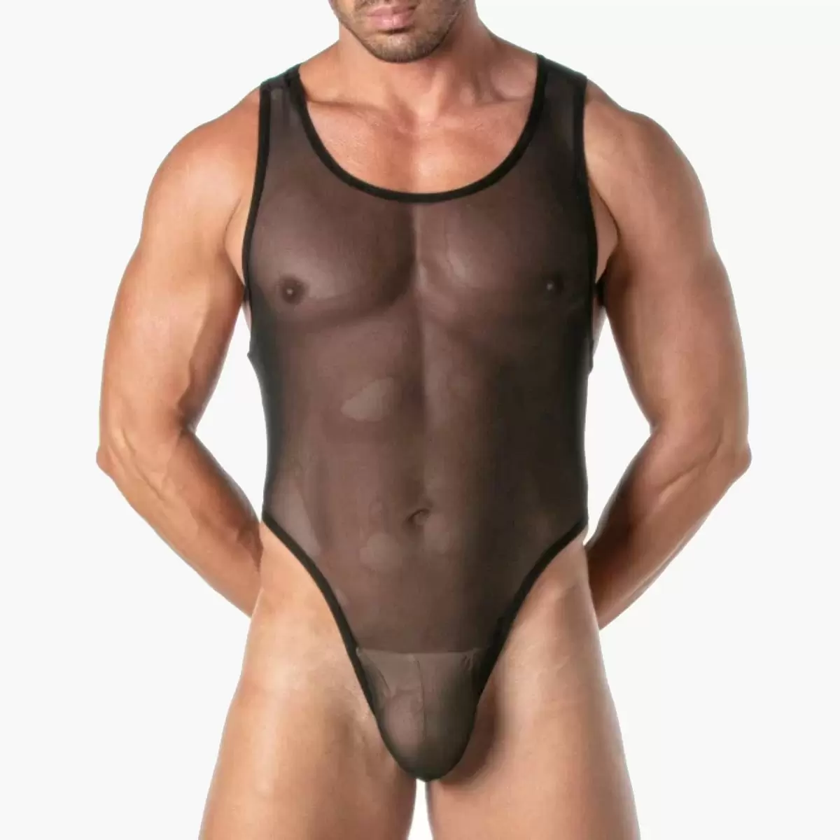Men’s mesh body thong Men’s mesh body thong