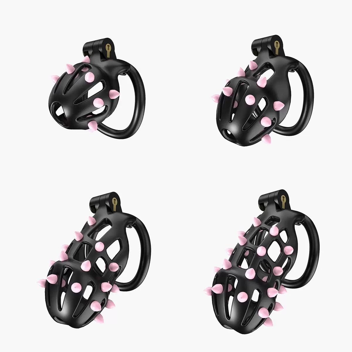 FlexiSpike Chastity Cage Various Sizes FlexiSpike Chastity Cage Various Sizes