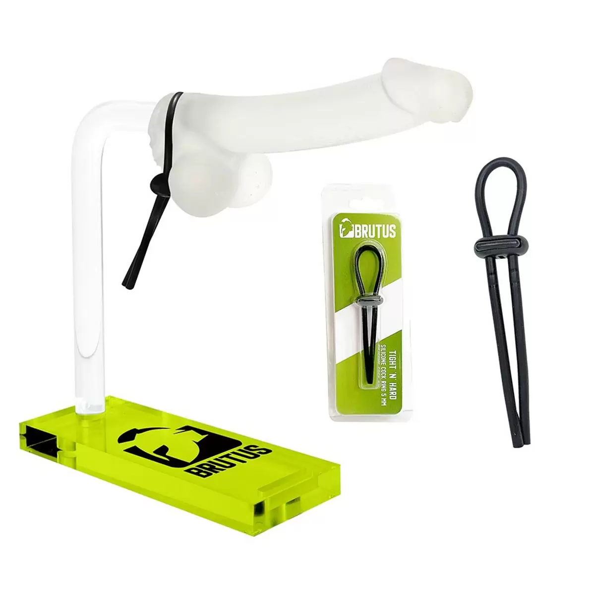 Tight ‘N’ Hard – Adjustable Silicone Cock Strap Tight ‘N’ Hard – Adjustable Silicone Cock Strap