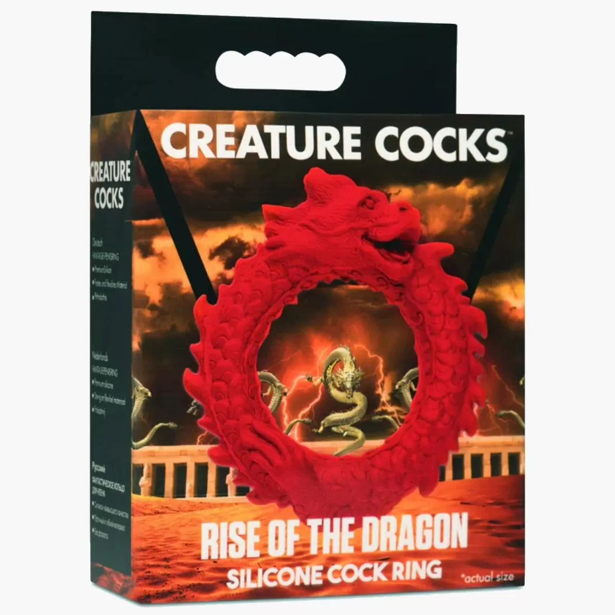 Rise of the Dragon Silicone Cock Ring Rise of the Dragon Silicone Cock Ring